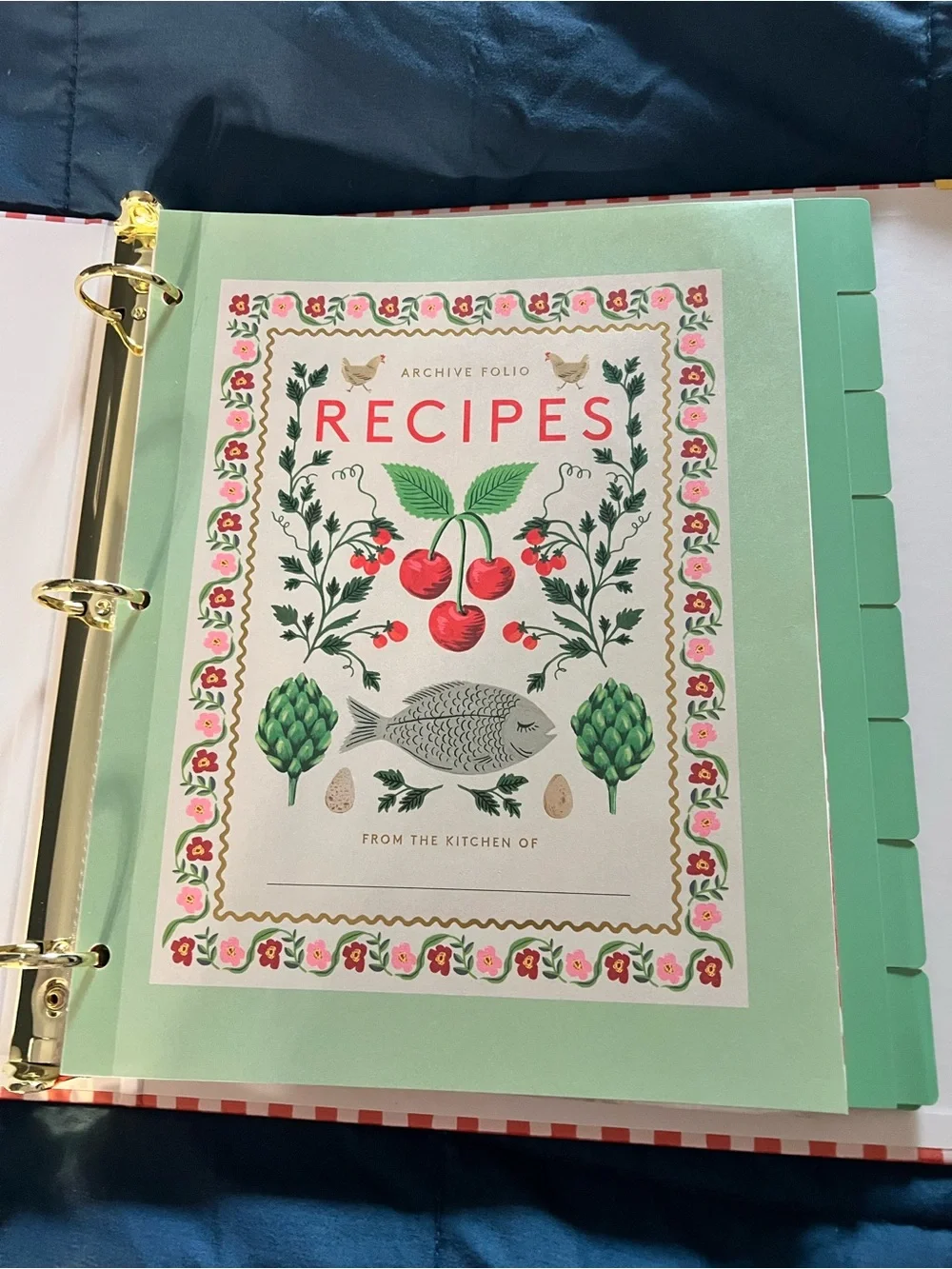 Rifle Co Recipe Binder